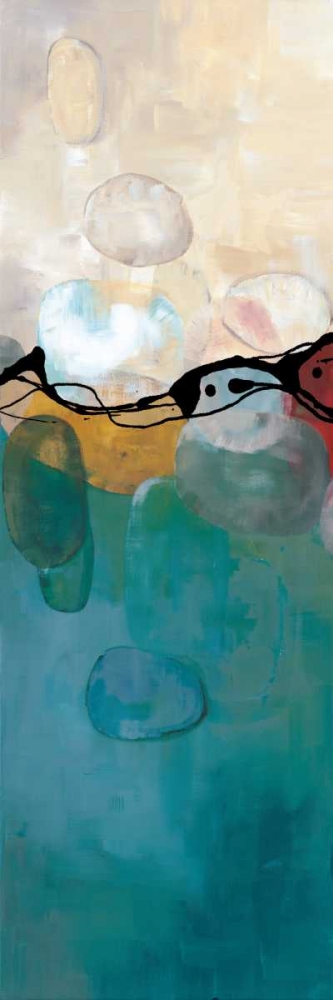 Retro Jewels I art print by Laurie Maitland for $57.95 CAD