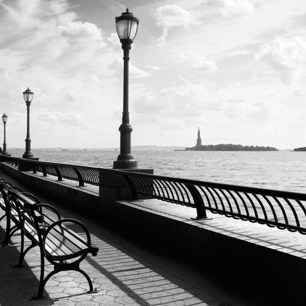 Liberty Bench art print by Jordan Craig for $57.95 CAD