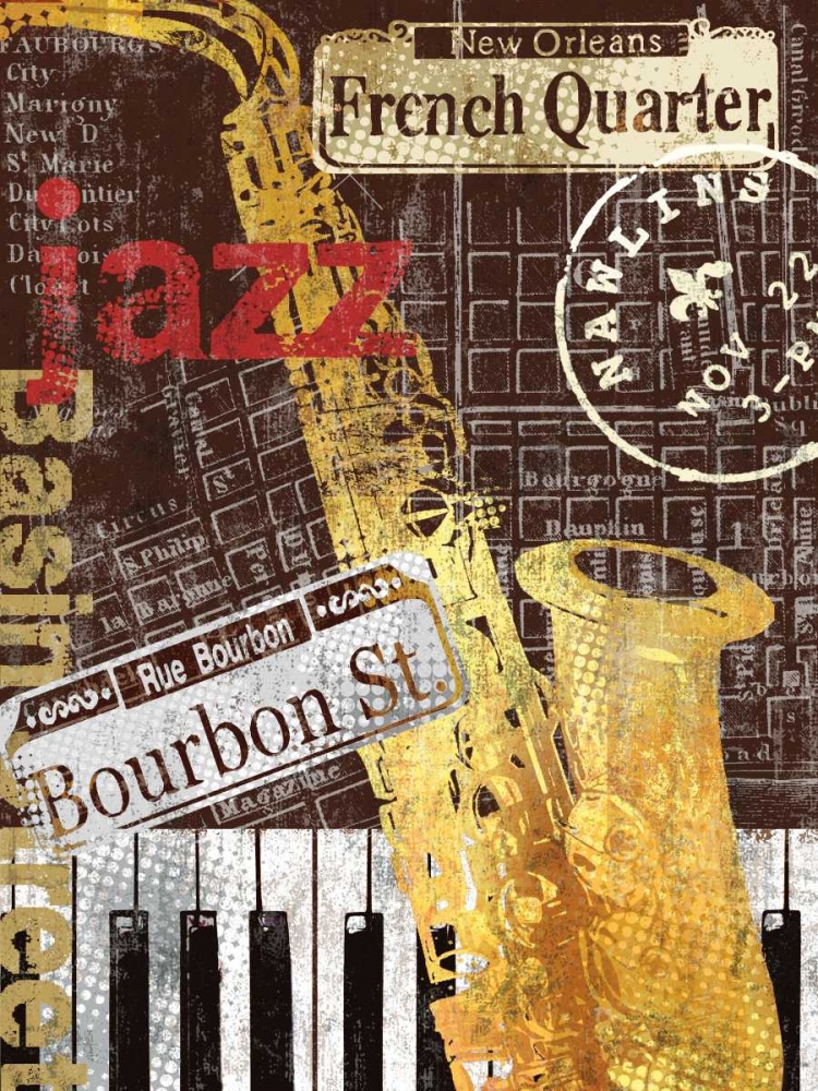 Nawlins art print by Keith Mallett for $57.95 CAD