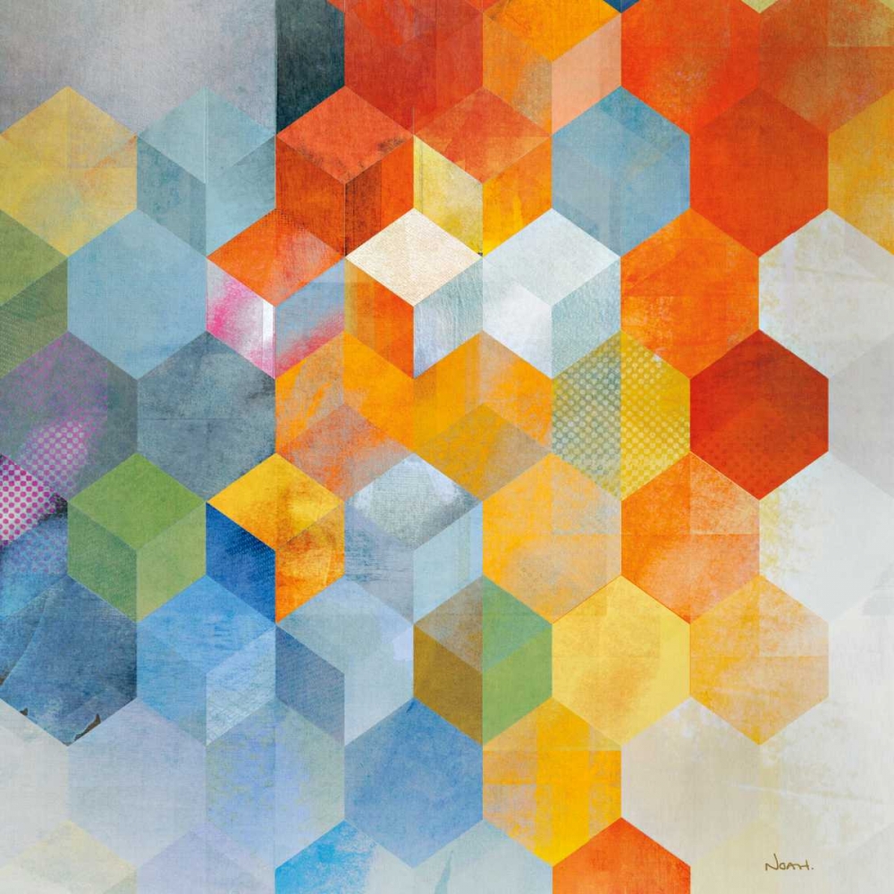 Cubitz I art print by NOAH for $57.95 CAD
