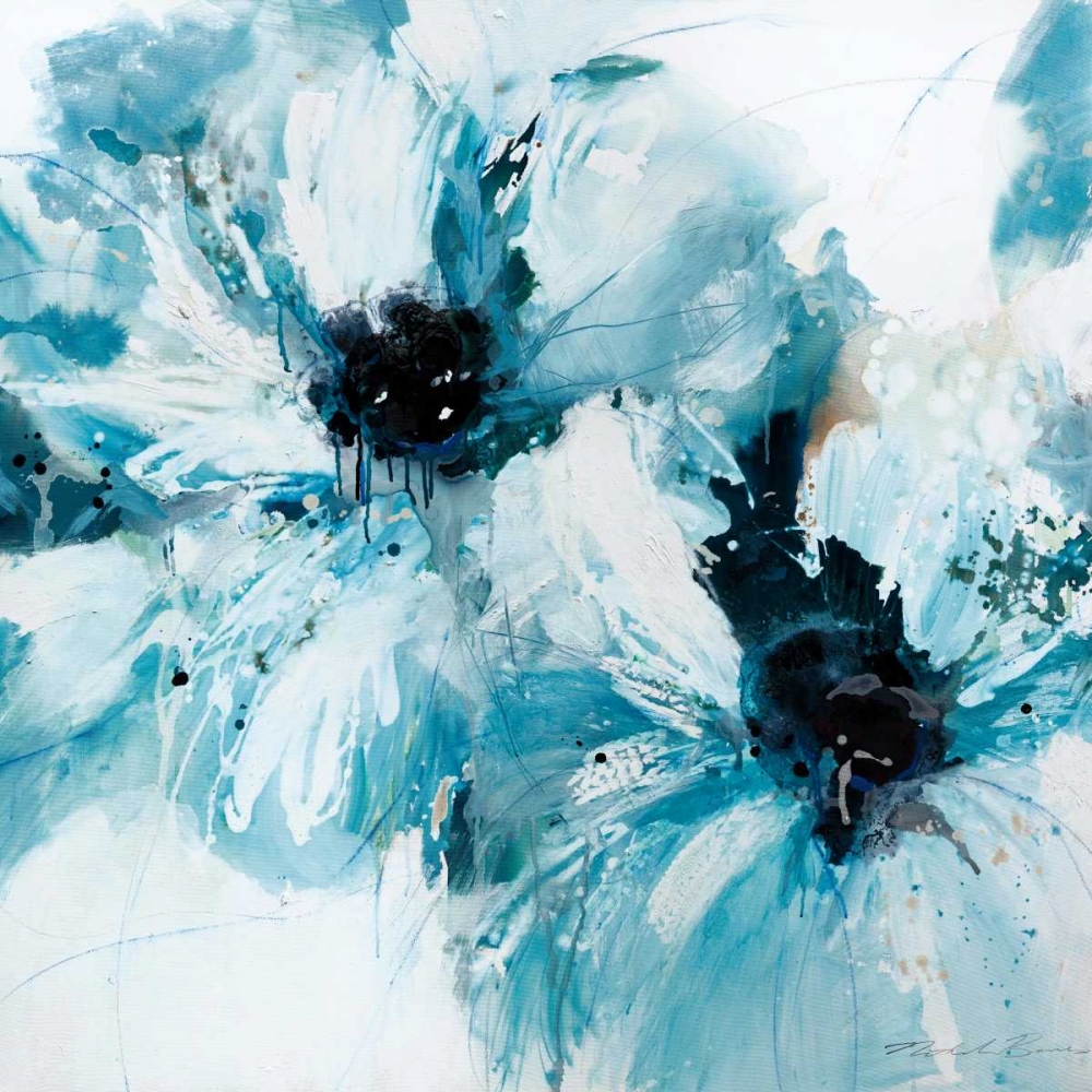 Blue Crush I art print by Natasha Barnes for $57.95 CAD