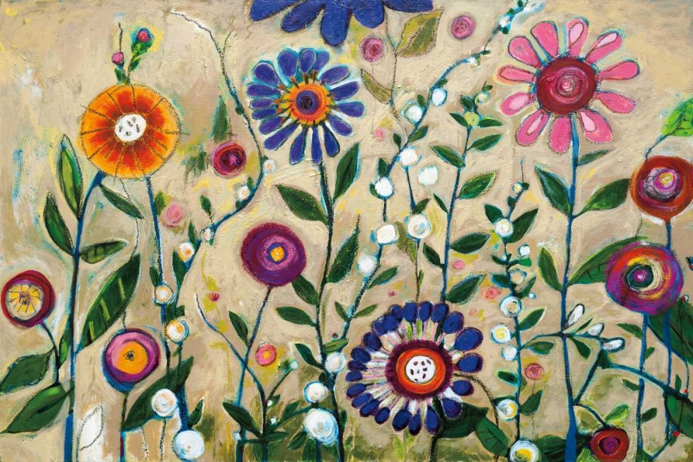 Garden Party art print by Georgia Eider for $57.95 CAD