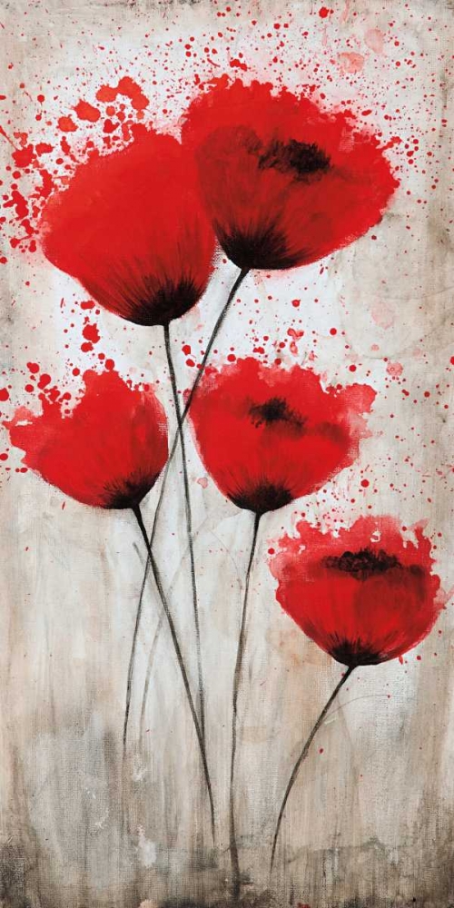 Luminous Crimson II art print by Catherine Brink for $57.95 CAD