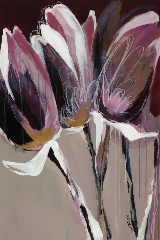 Aubergine Splendor I art print by Angela Maritz for $57.95 CAD