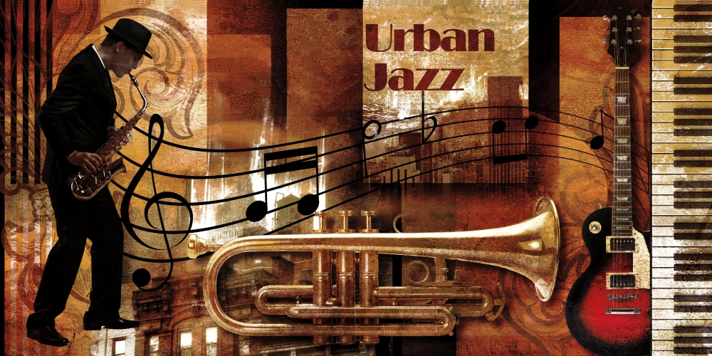 Urban Jazz art print by Paul Robert for $57.95 CAD