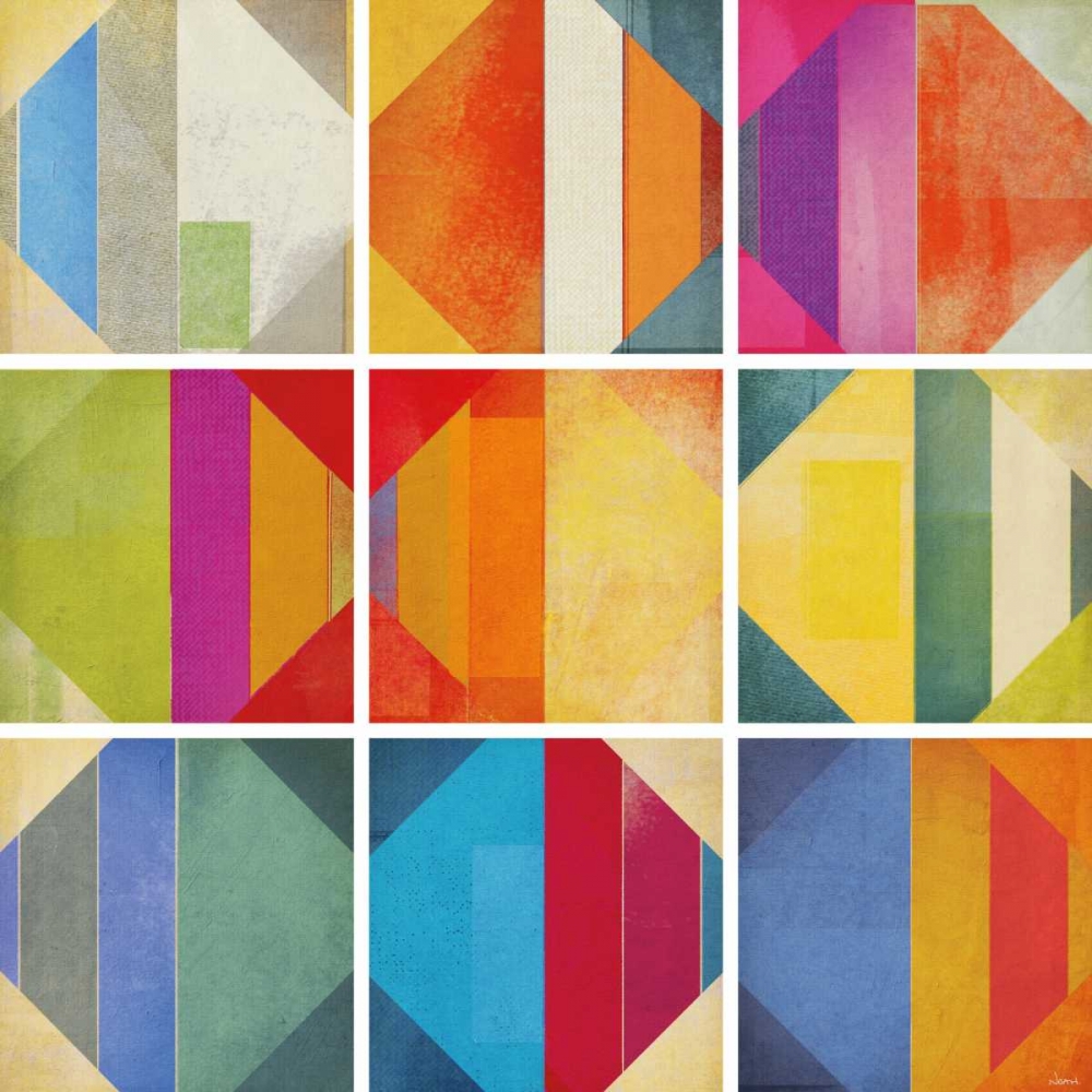 Pattern Tiles II art print by NOAH for $57.95 CAD