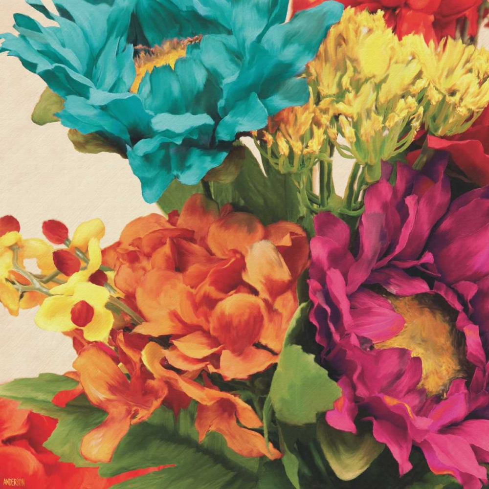 Pop Art Flowers I art print by Jocelyn Anderson for $57.95 CAD