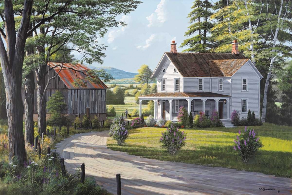 Old Friends art print by Bill Saunders for $57.95 CAD