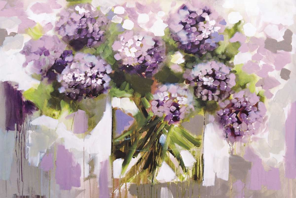 Blush Hydrangea art print by Amanda J. Brooks for $57.95 CAD