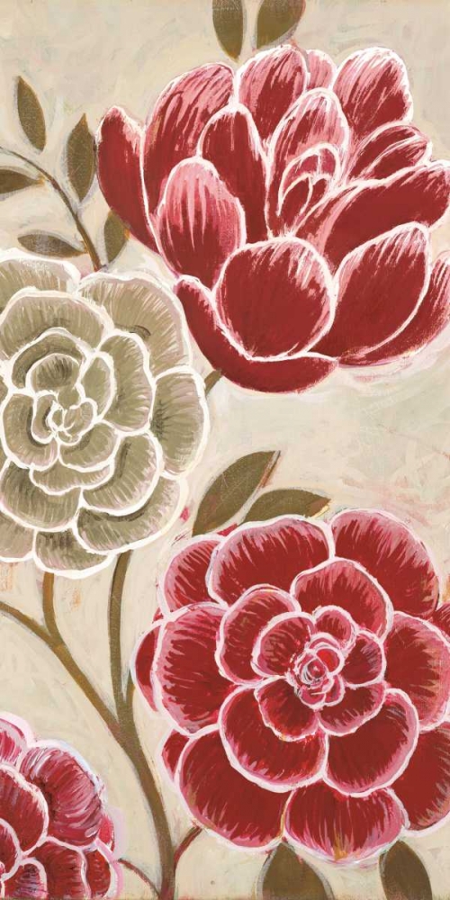 Lace Petals I art print by MARIA for $57.95 CAD