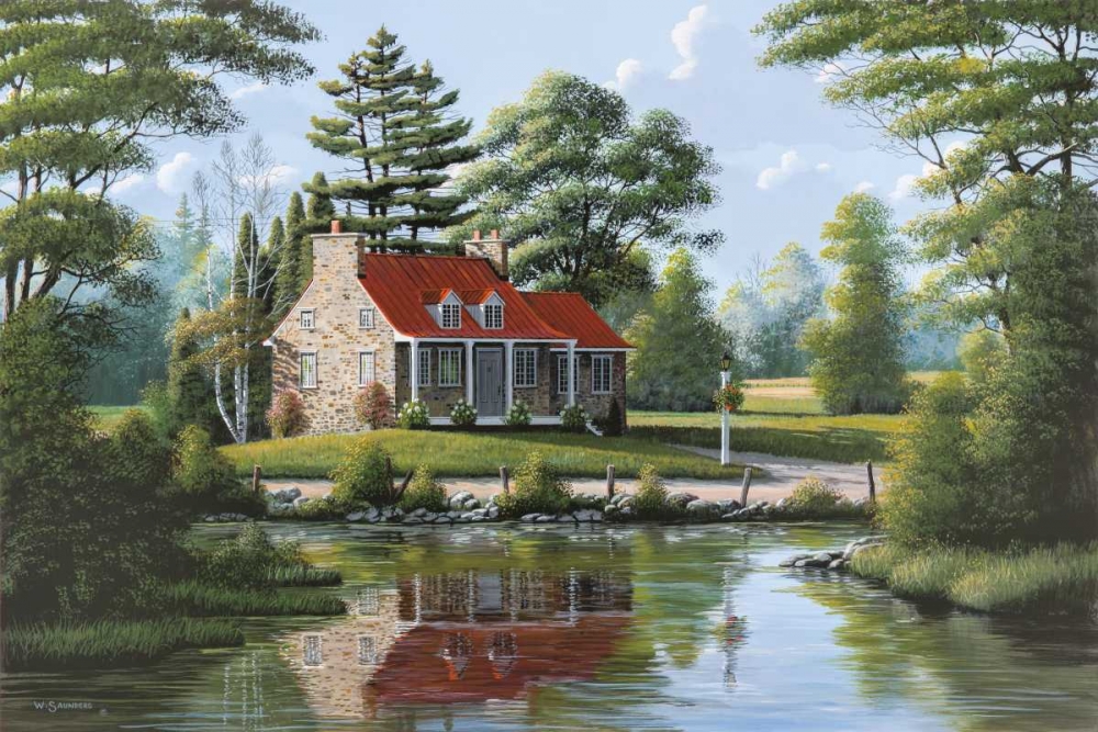 Summer Breeze art print by Bill Saunders for $57.95 CAD