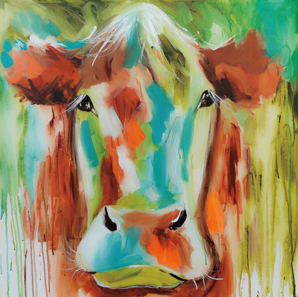 Misty Pasture art print by Amanda J. Brooks for $57.95 CAD