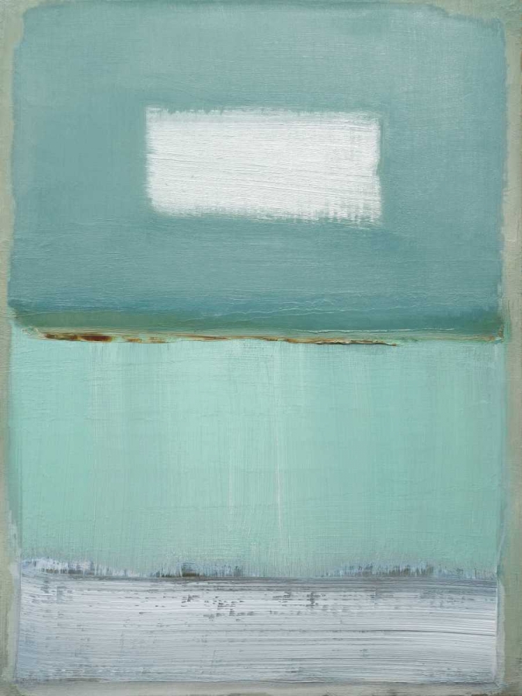 Azure Blue I art print by Caroline Gold for $57.95 CAD