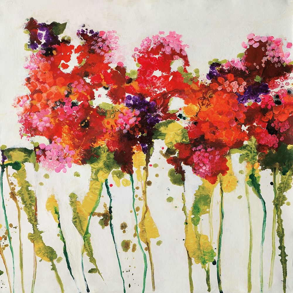 Dandy Flowers I art print by Natasha Barnes for $57.95 CAD