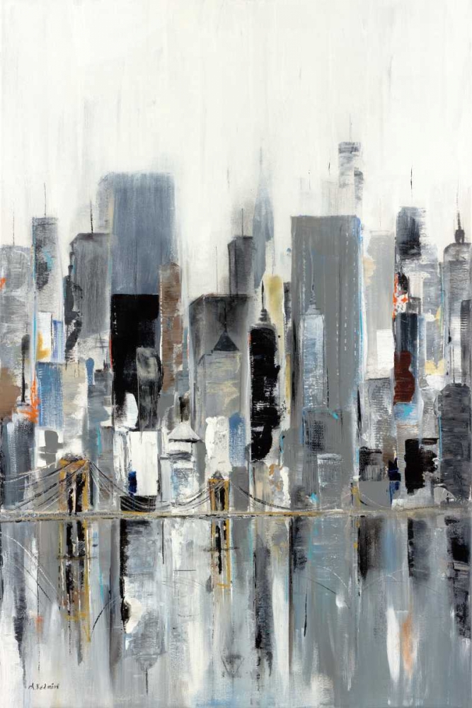 City Bridge art print by Aziz Kadmiri for $57.95 CAD