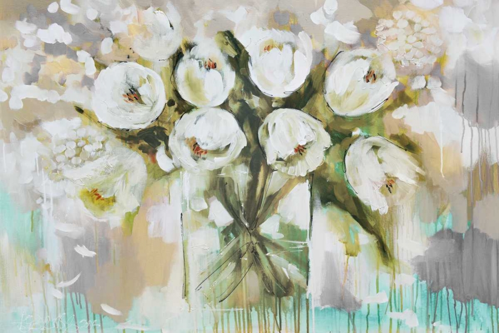 Pure Blanc Tulipa art print by Amanda J. Brooks for $57.95 CAD