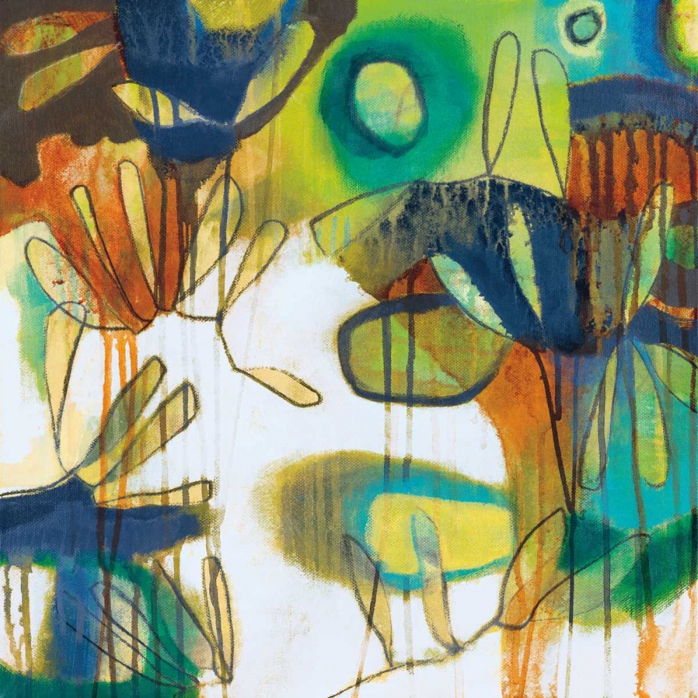 Tropical Burst I art print by Jennifer Weber for $57.95 CAD
