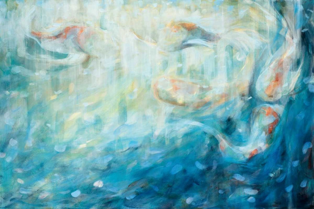 Playing Koi art print by Karen Lorena Parker for $57.95 CAD