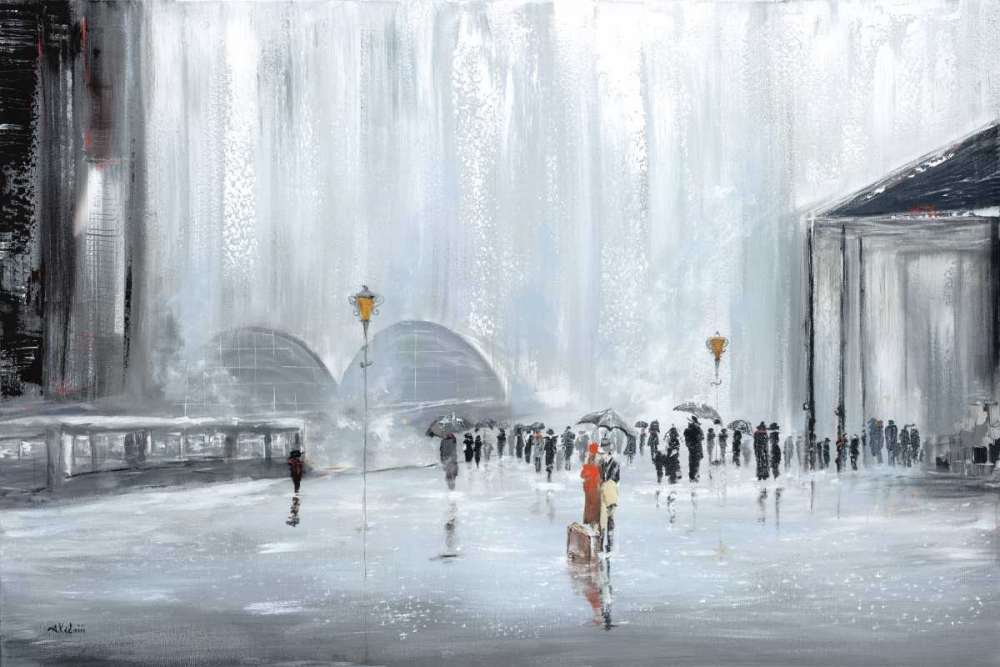 La Gare art print by Aziz Kadmiri for $57.95 CAD