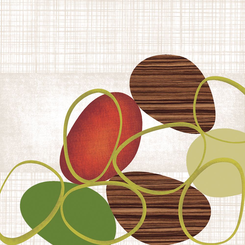 Pebbles And Loops I art print by Tandi Venter for $57.95 CAD