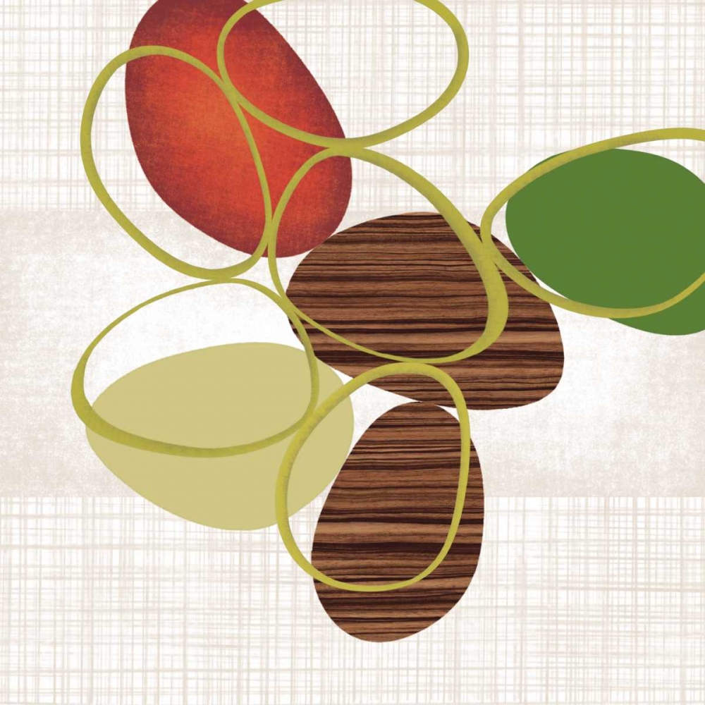 Pebbles and Loops II art print by Tandi Venter for $57.95 CAD