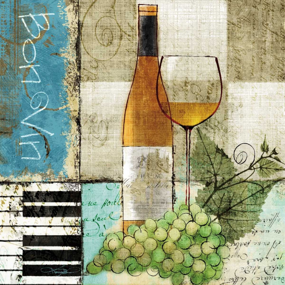 Bon Vin art print by Keith Mallett for $57.95 CAD