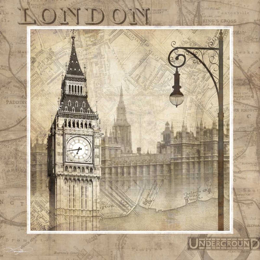 London Calling art print by Keith Mallett for $57.95 CAD