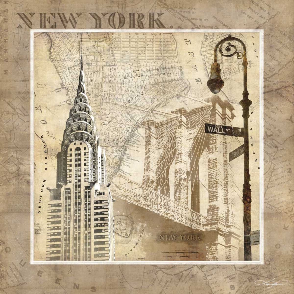 New York Serenade art print by Keith Mallett for $57.95 CAD