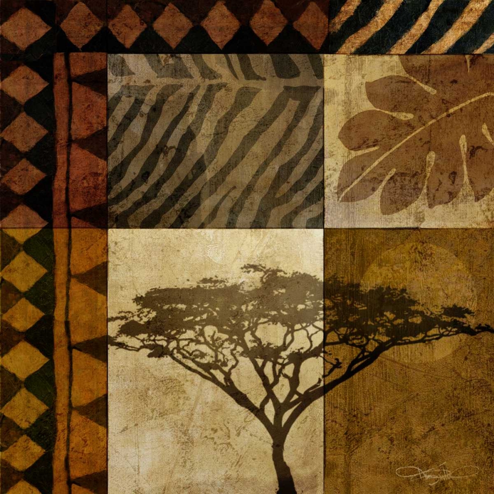 Acacia Sunrise I art print by Keith Mallett for $57.95 CAD