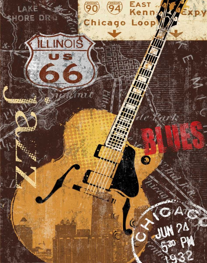 Chi-town art print by Keith Mallett for $57.95 CAD