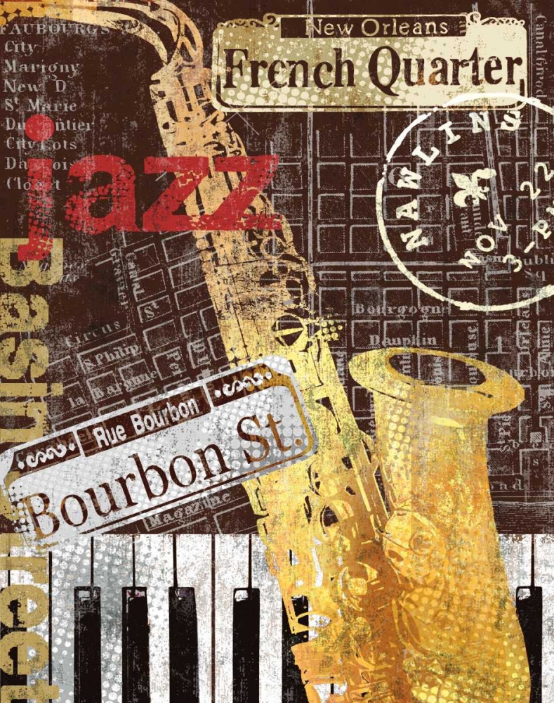 Nawlins art print by Keith Mallett for $57.95 CAD