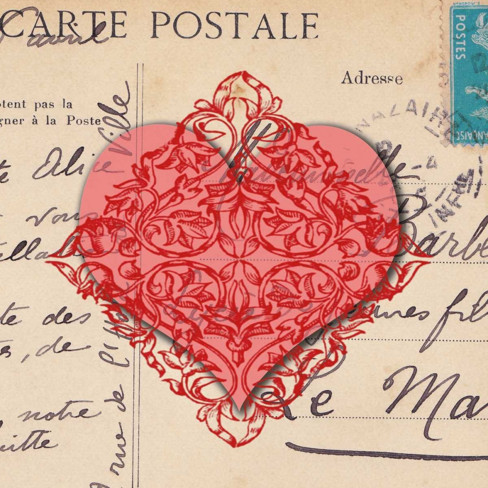 Le CÅ“ur dAmour I art print by Sabine Berg for $57.95 CAD
