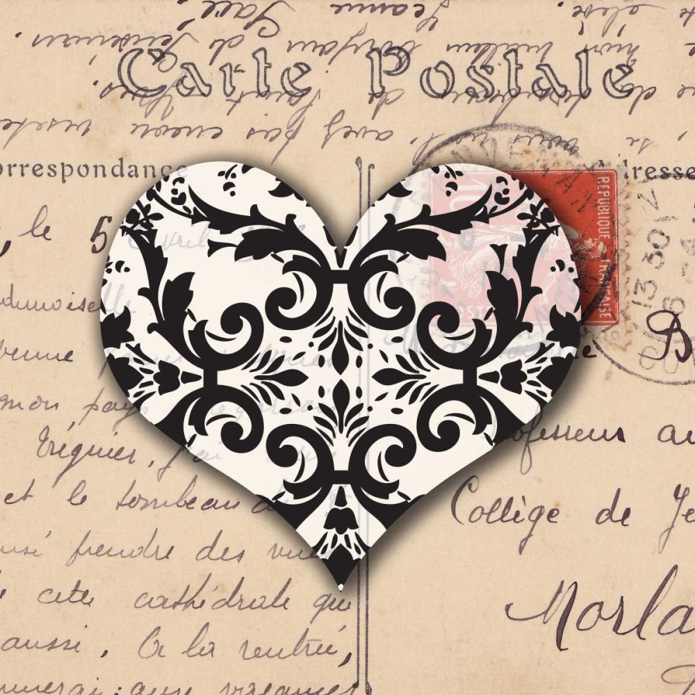 Le CÅ“ur dAmour IV art print by Sabine Berg for $57.95 CAD