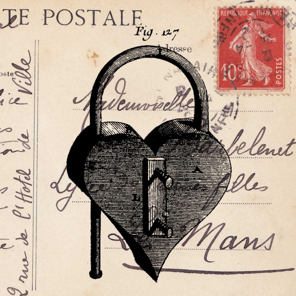 Key To My Heart II art print by Sabine Berg for $57.95 CAD