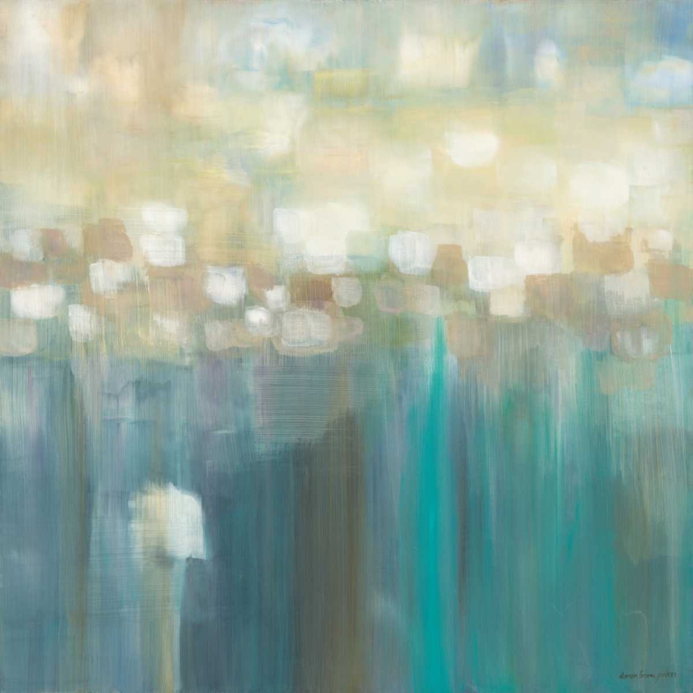 Aqua Light art print by Karen Lorena Parker for $57.95 CAD