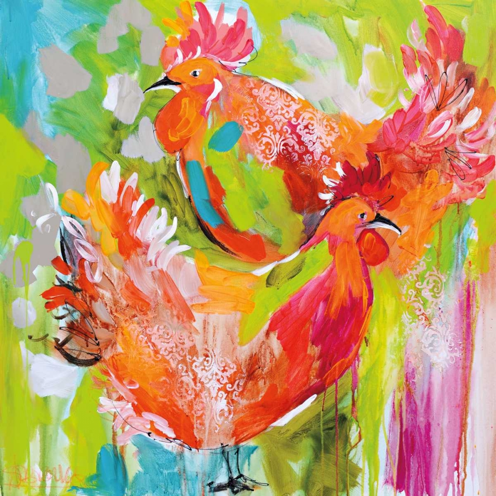 You Ruffle My Feathers art print by Amanda J. Brooks for $57.95 CAD