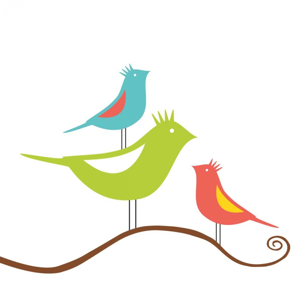Song Birds II art print by Sabine Berg for $57.95 CAD