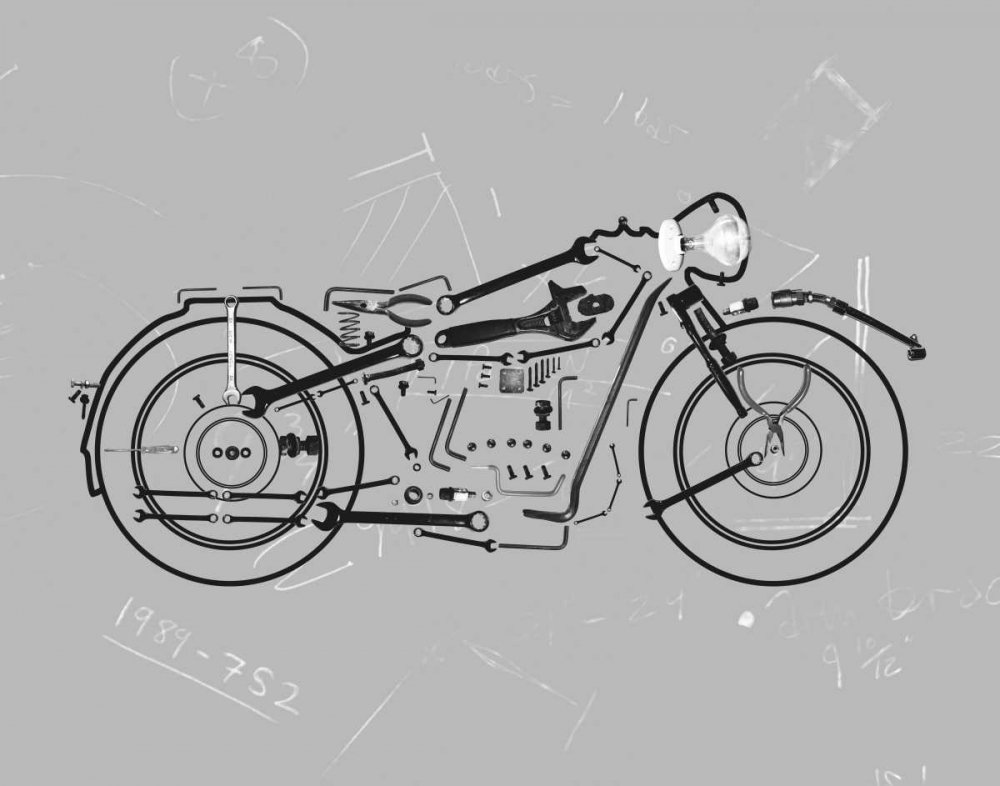 Mechanics I art print by Justin Lloyd for $57.95 CAD