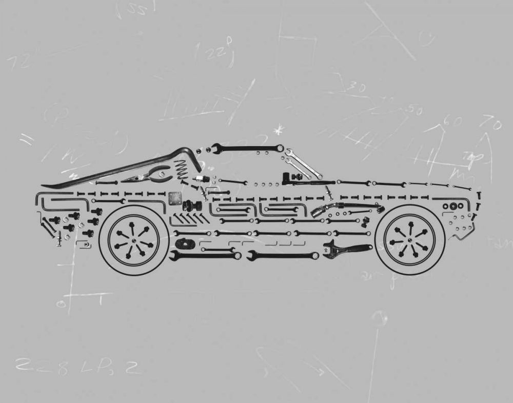 Mechanics II art print by Justin Lloyd for $57.95 CAD