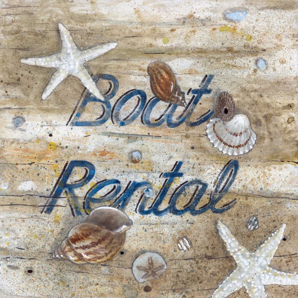 Boat Rental art print by Arnie Fisk for $57.95 CAD
