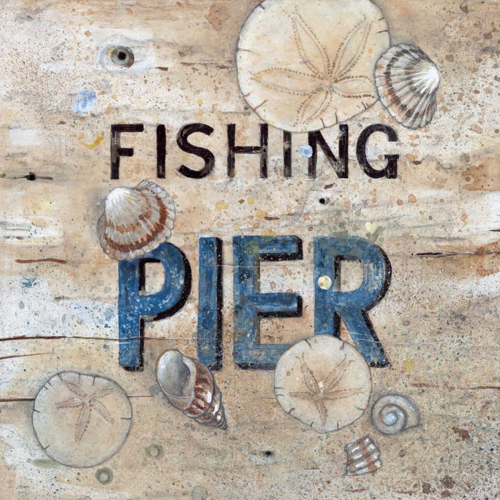 Fishing Pier art print by Arnie Fisk for $57.95 CAD