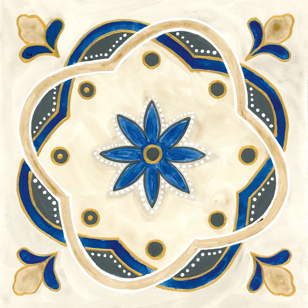 Timeless Tiles I art print by Debbie Banks for $57.95 CAD
