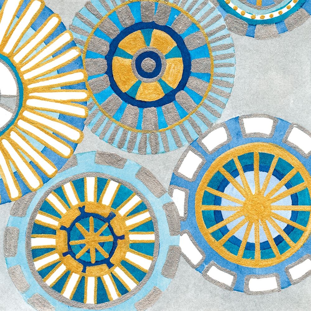 Circle Delight IV art print by Debbie Banks for $57.95 CAD
