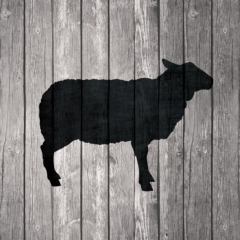 Barn Sheep art print by Tandi Venter for $57.95 CAD
