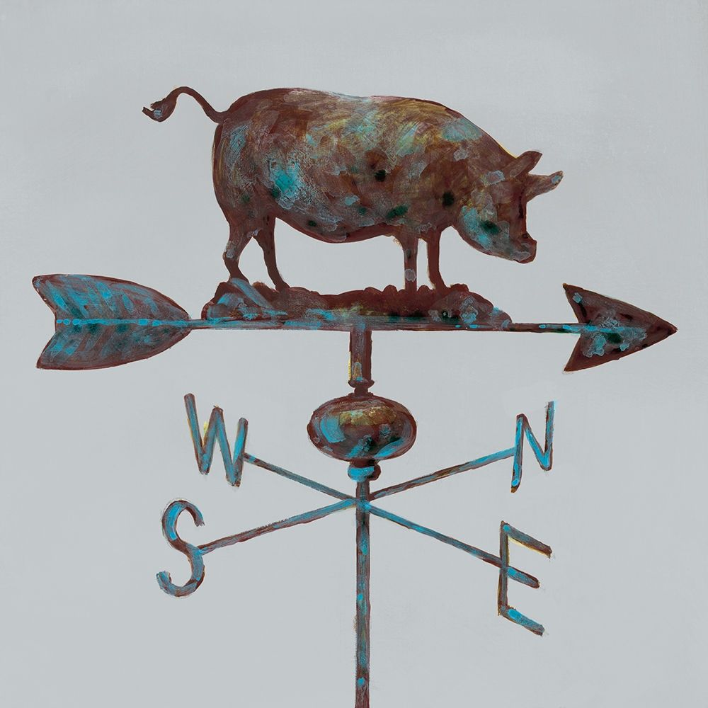 Rural Relic Pig art print by Arnie Fisk for $57.95 CAD