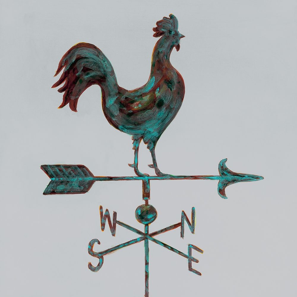 Rural Relic Rooster art print by Arnie Fisk for $57.95 CAD