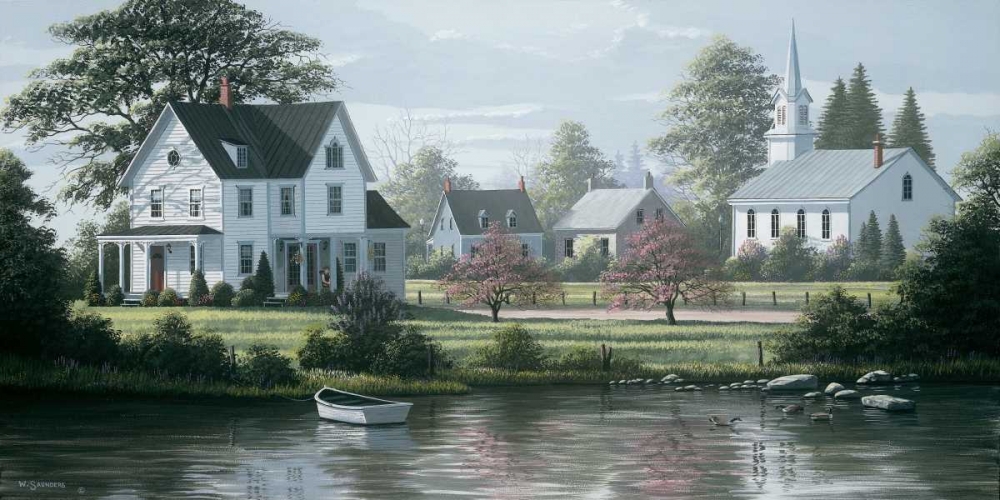 Rivers Edge art print by Bill Saunders for $57.95 CAD