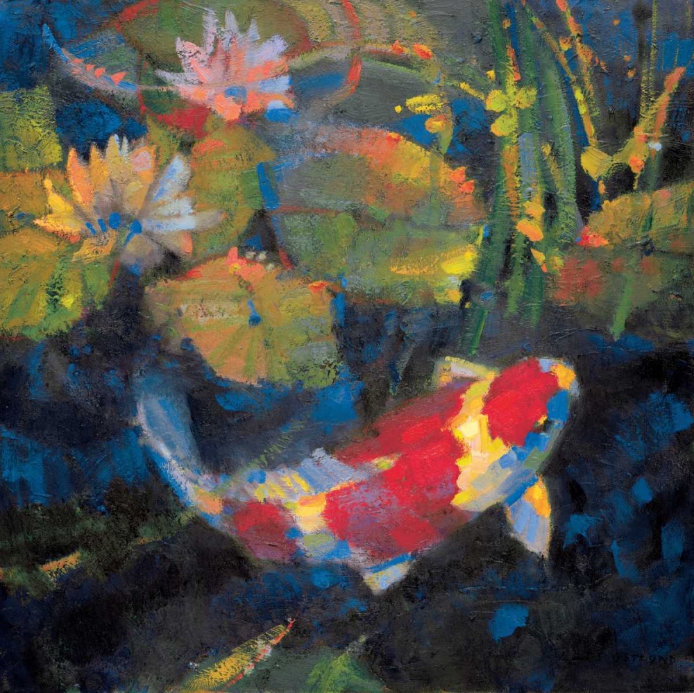 Water Garden I art print by Leif Ostlund for $57.95 CAD