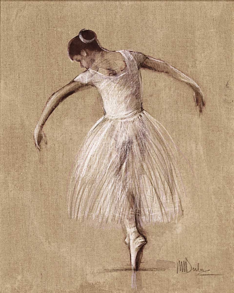 Bourees III art print by Mary Dulon for $57.95 CAD