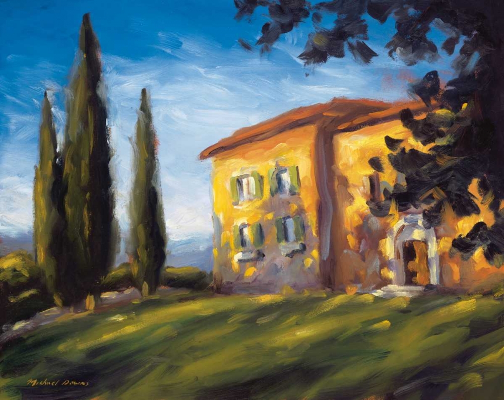 A Rural Villa art print by Michael Downs for $57.95 CAD